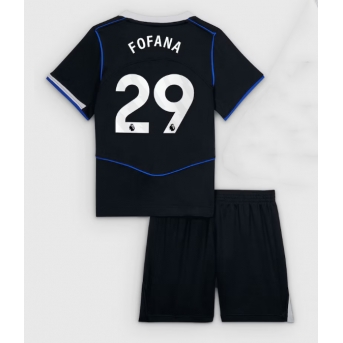 Billige Fotballdrakt Chelsea Wesley Fofana #29 Replika Tredjedraktsett Barn 2025-26 Kortermet (med bukser)